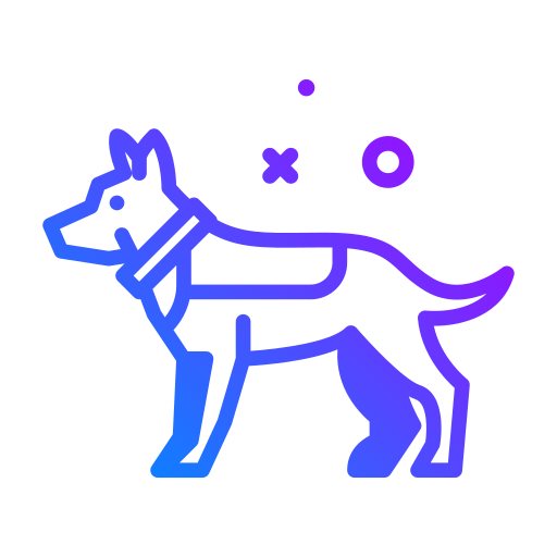 hund Generic Gradient icon