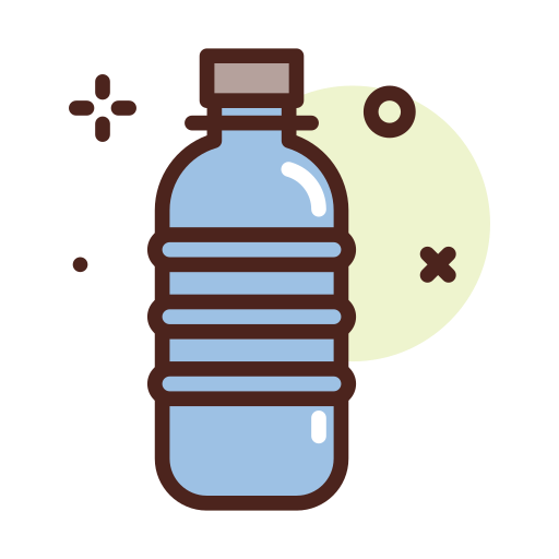 Bottle Darius Dan Lineal Color icon