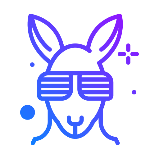 カンガルー Generic Gradient icon