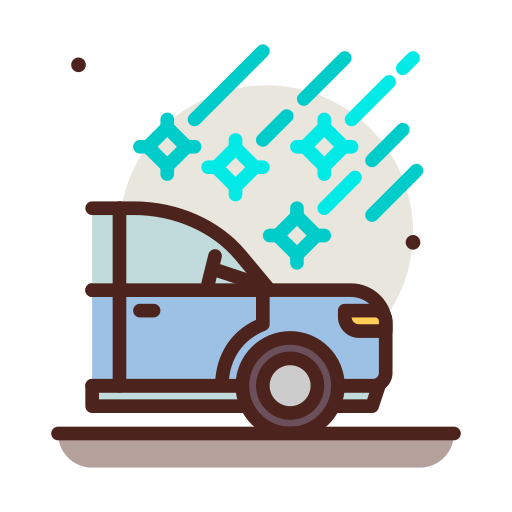 Car insurance Darius Dan Lineal Color icon