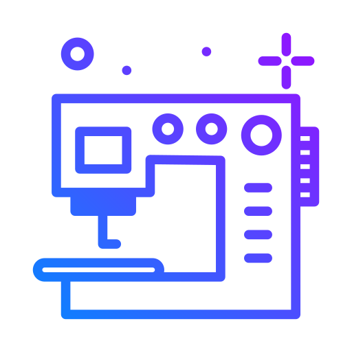 Sewing machine Generic Gradient icon