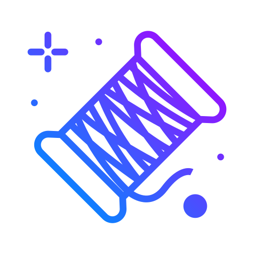 de costura Generic Gradient Ícone