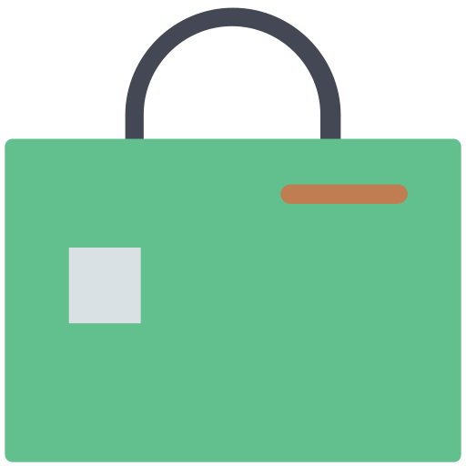 e-commerce Creative Stall Premium Flat icoon