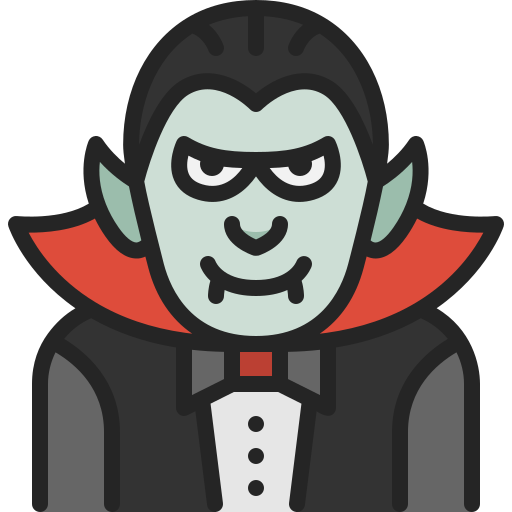 dracula Generic Outline Color icoon
