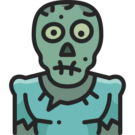 Zombie Generic Outline Color icon