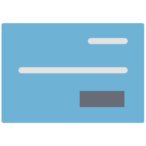 kreditkarte Creative Stall Premium Flat icon