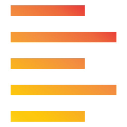 wyrównywać Generic Gradient ikona