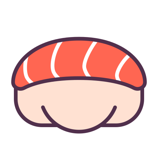 sushi Victoruler Linear Colour icono