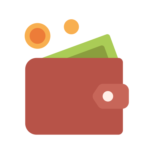 Wallet Victoruler Flat icon