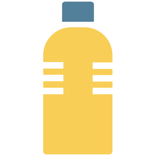plastikowa butelka Creative Stall Premium Flat ikona