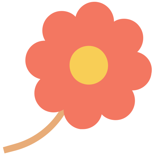kwiat Creative Stall Premium Flat ikona