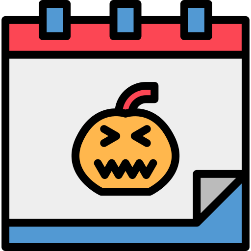 halloween Generic Outline Color icona