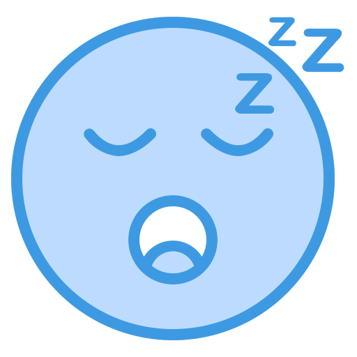 寝る Generic Blue icon