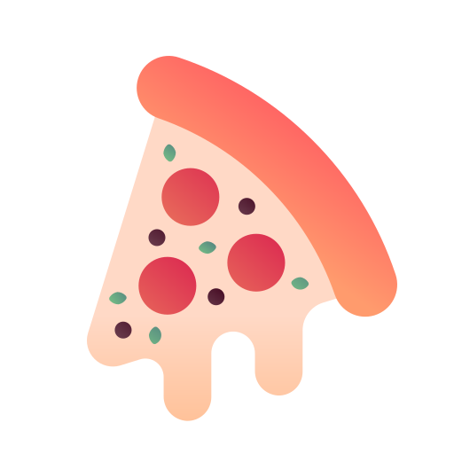 Пицца Generic Flat Gradient иконка