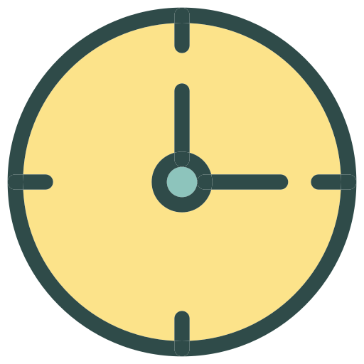 orologio Generic Outline Color icona