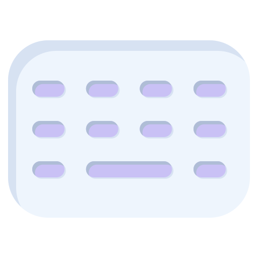 キーボード Generic Flat icon