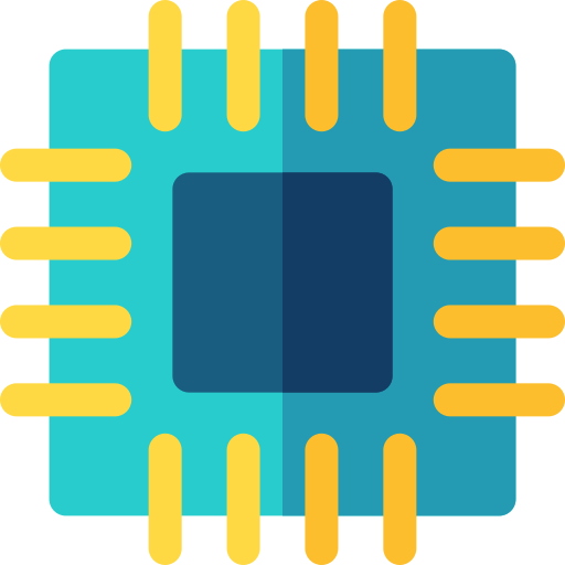 mikroczip Basic Rounded Flat ikona