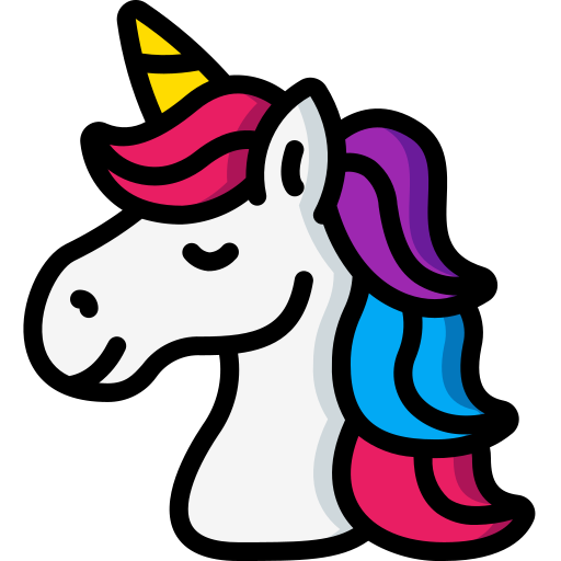 Unicorn Basic Miscellany Lineal Color icon