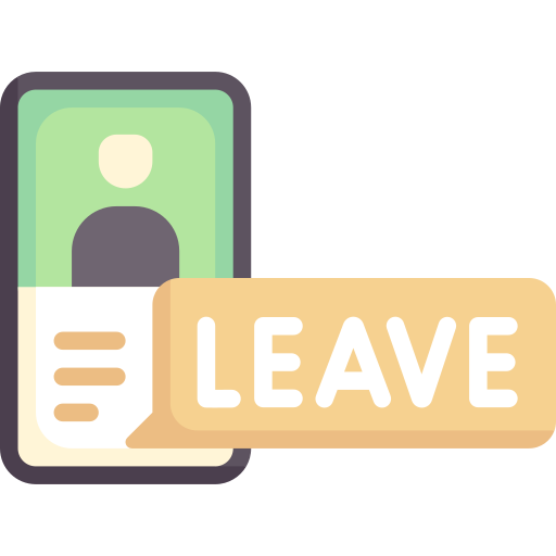 Leave Special Flat icon