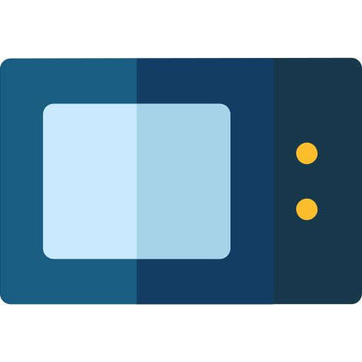마이크로파 Basic Rounded Flat icon