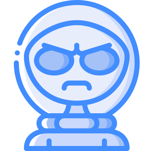 Alien Basic Miscellany Blue icon