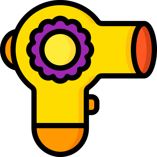 Hairdryer Basic Miscellany Lineal Color icon