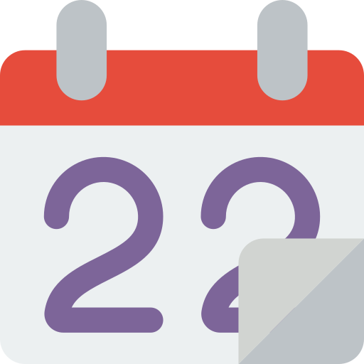 kalender Basic Miscellany Flat icon