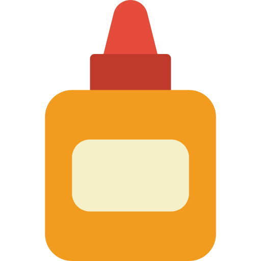 Glue Basic Miscellany Flat icon