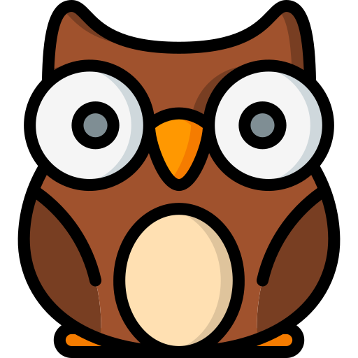 Owl Basic Miscellany Lineal Color icon