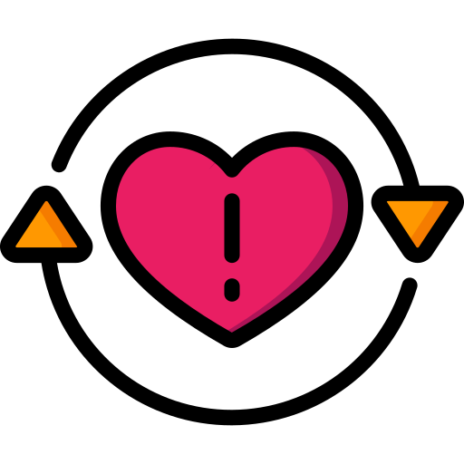 心臓 Basic Miscellany Lineal Color icon