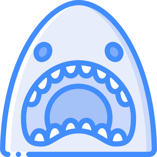 tiburón Basic Miscellany Blue icono
