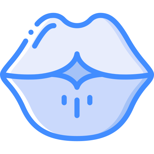 labios Basic Miscellany Blue icono