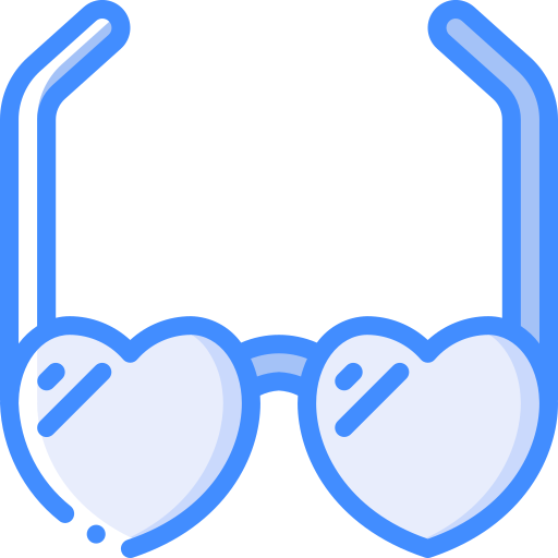 des lunettes Basic Miscellany Blue Icône