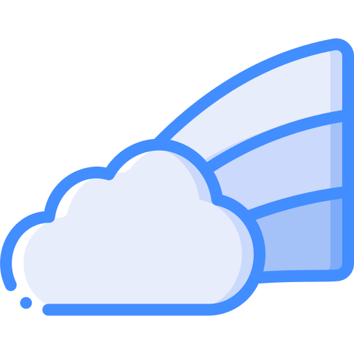 구름 Basic Miscellany Blue icon