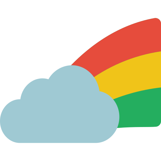 nube Basic Miscellany Flat icono