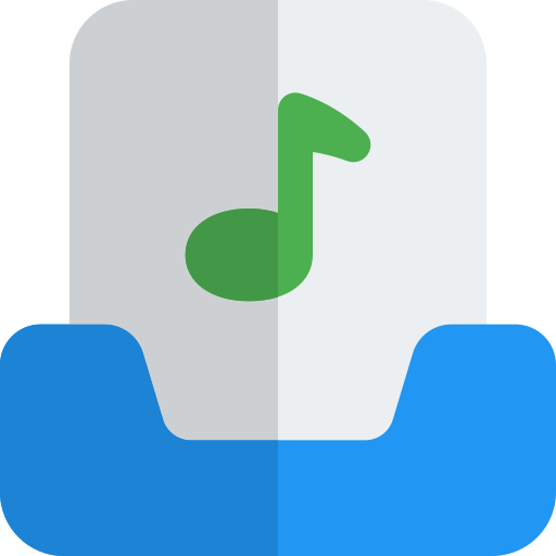 musica Pixel Perfect Flat icona