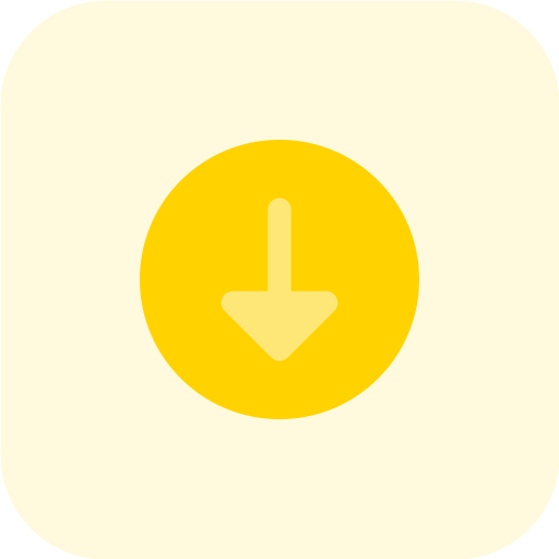 botón circular Pixel Perfect Tritone icono