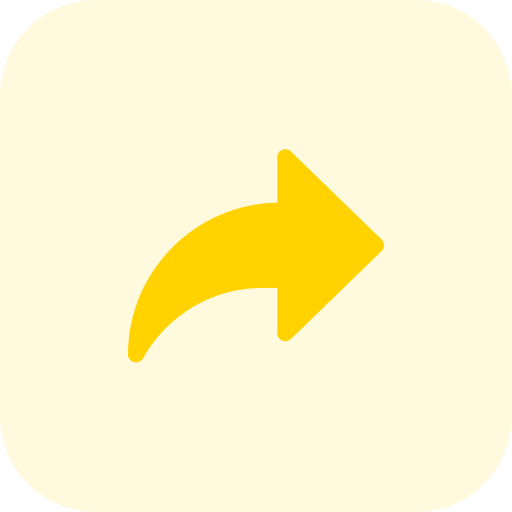 flecha Pixel Perfect Tritone icono