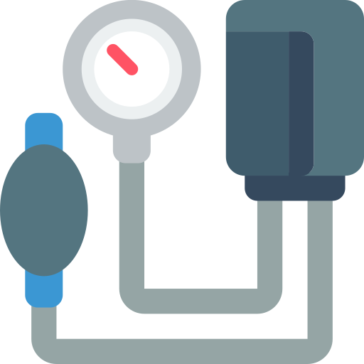 misuratore di pressione sanguigna Basic Miscellany Flat icona