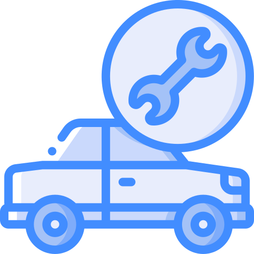 Car Basic Miscellany Blue icon