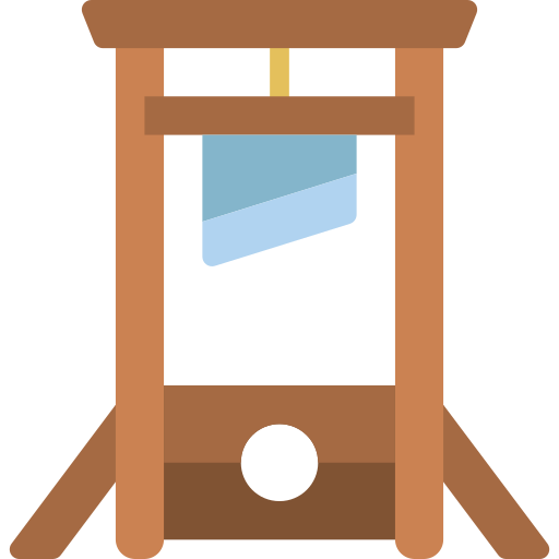 Guillotine Basic Miscellany Flat icon