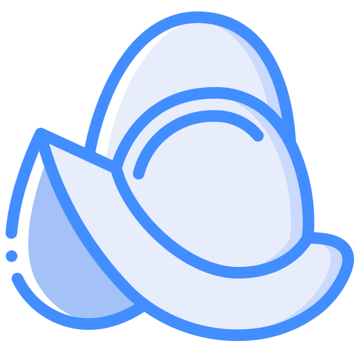 Helmet Basic Miscellany Blue icon