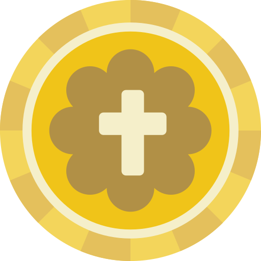 Coin Basic Miscellany Flat icon