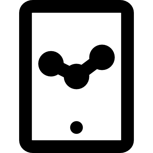 smartphone Basic Black Outline icon