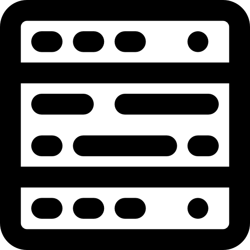 analityka Basic Black Outline ikona