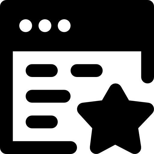 ブラウザ Basic Black Solid icon