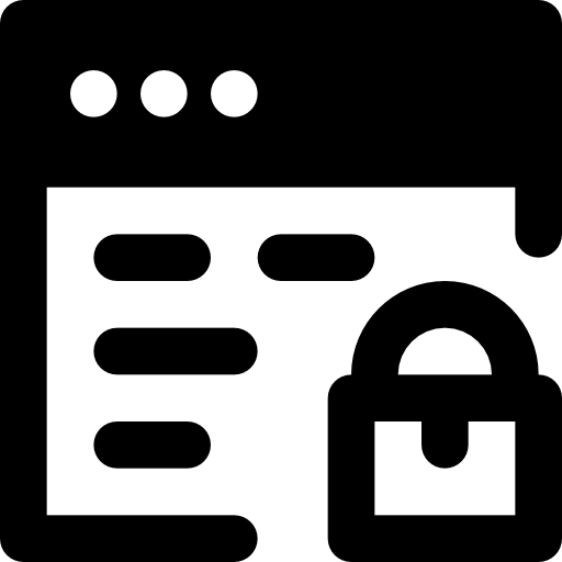 navigateur Basic Black Solid Icône