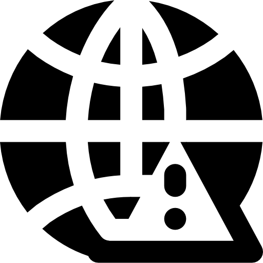 세계적인 Basic Black Solid icon