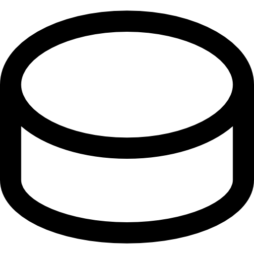 Drum Basic Black Outline icon