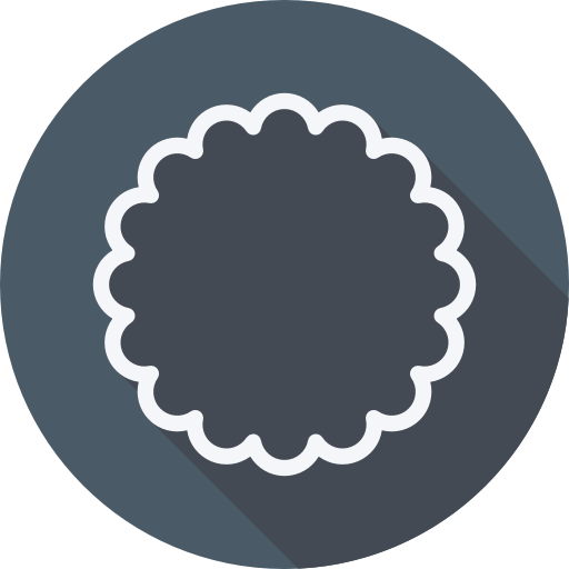 etikett Cursor creative Flat Circular icon